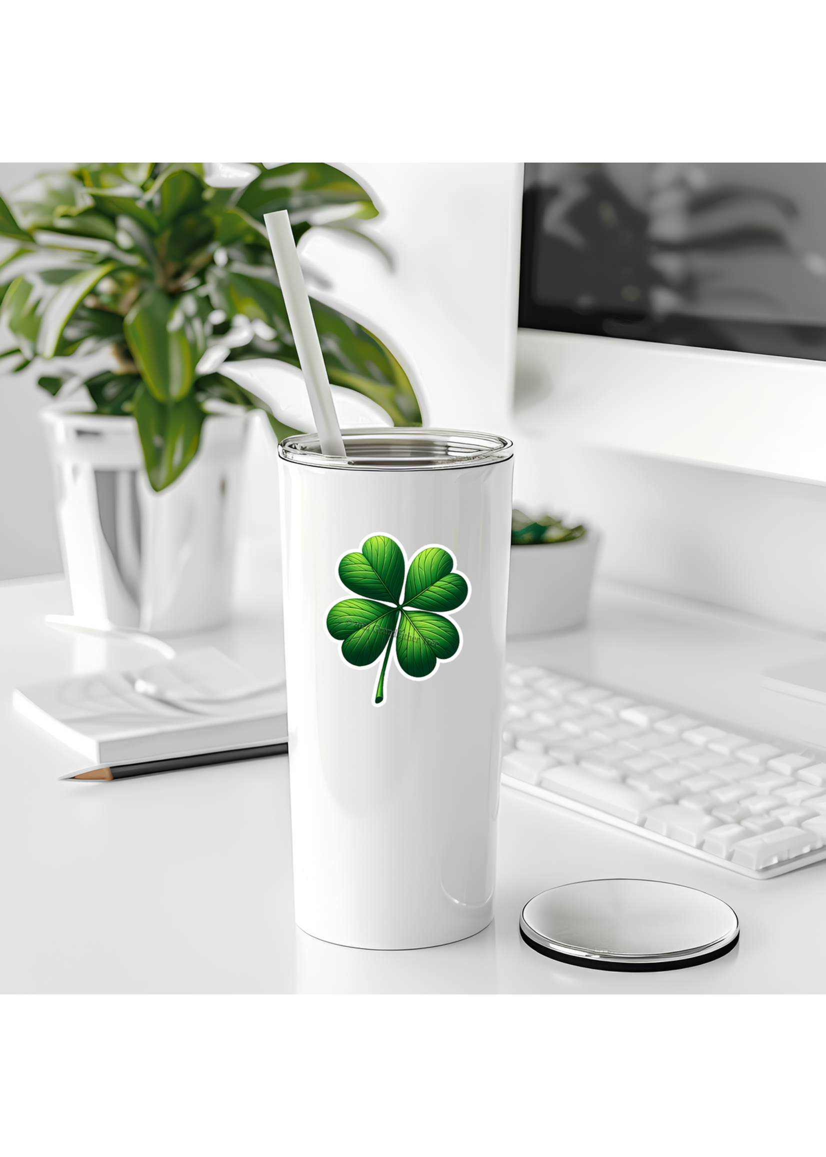 Sticker (Four-Leaf Clover) 2”