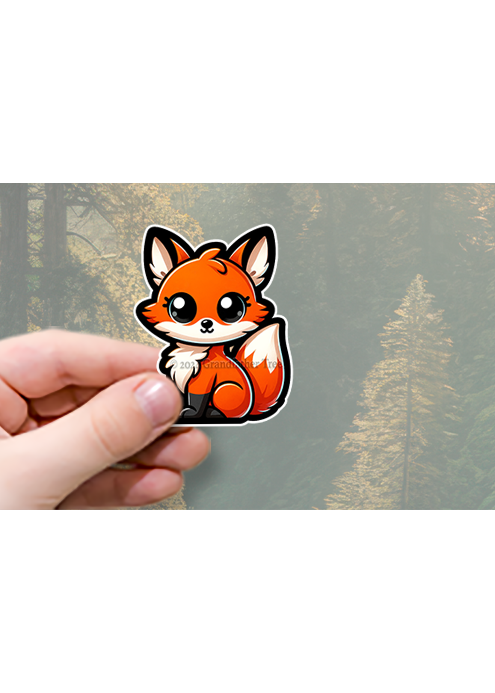 Sticker (Fox) 2"