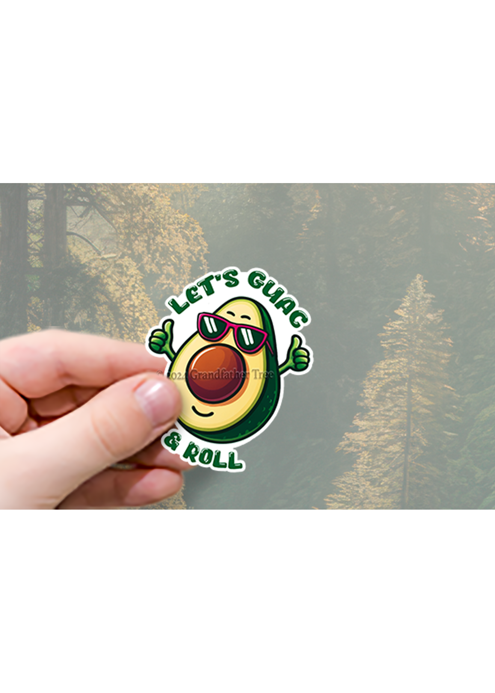 Sticker (Guac & Roll) 2"
