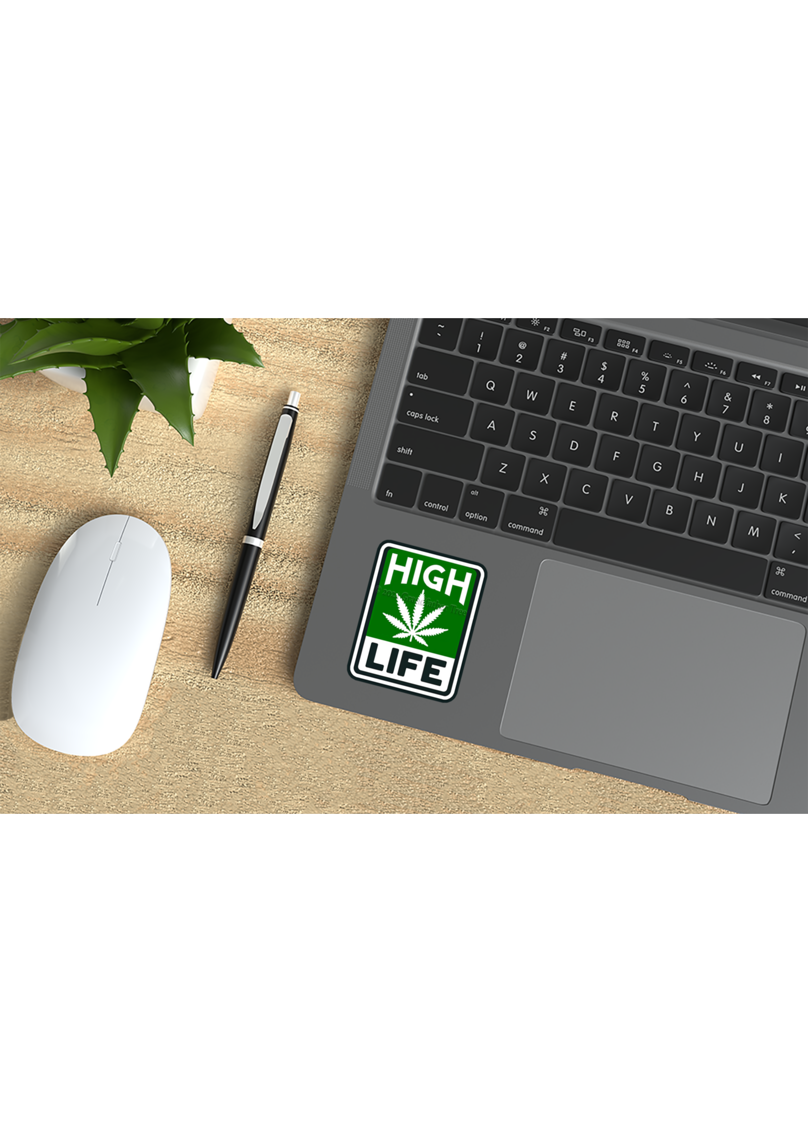 Sticker (High Life) 4"