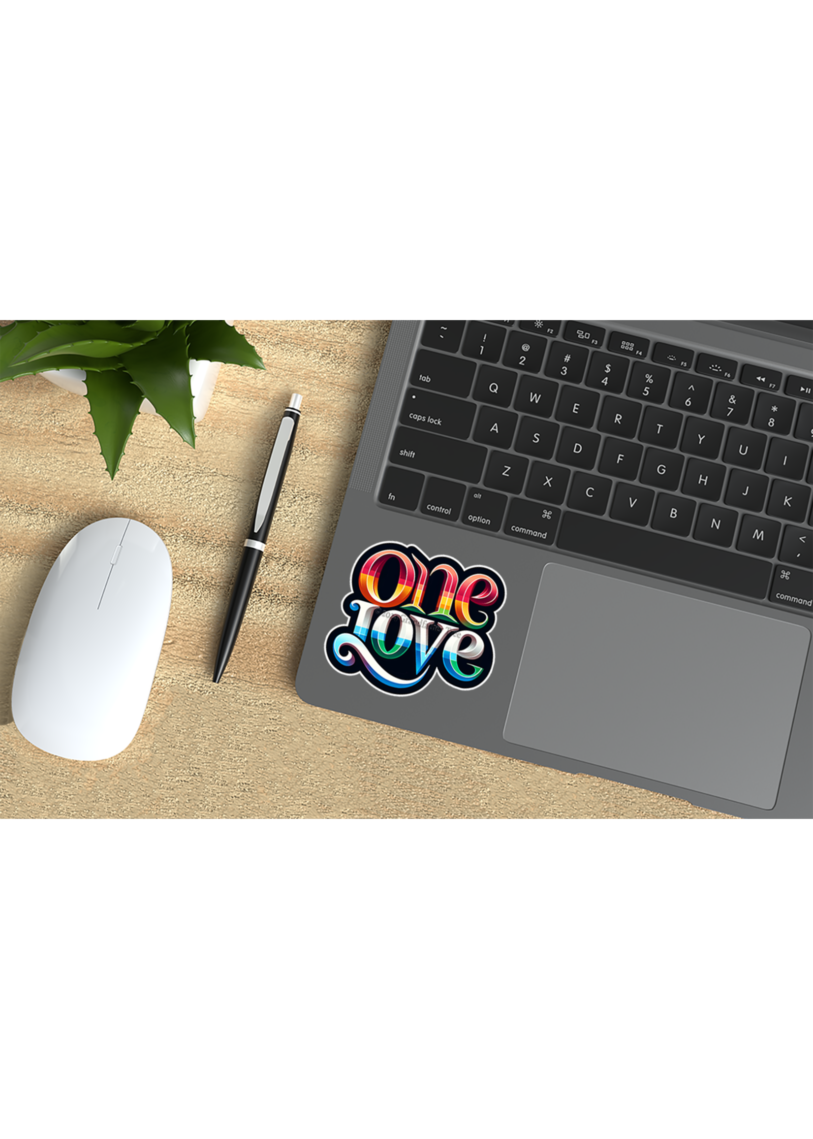 Sticker (One Love) 4"