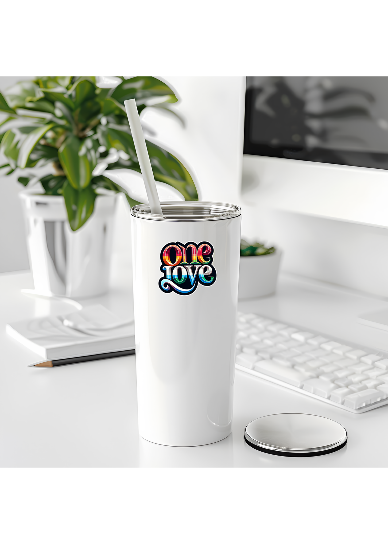 Sticker (One Love) 4"