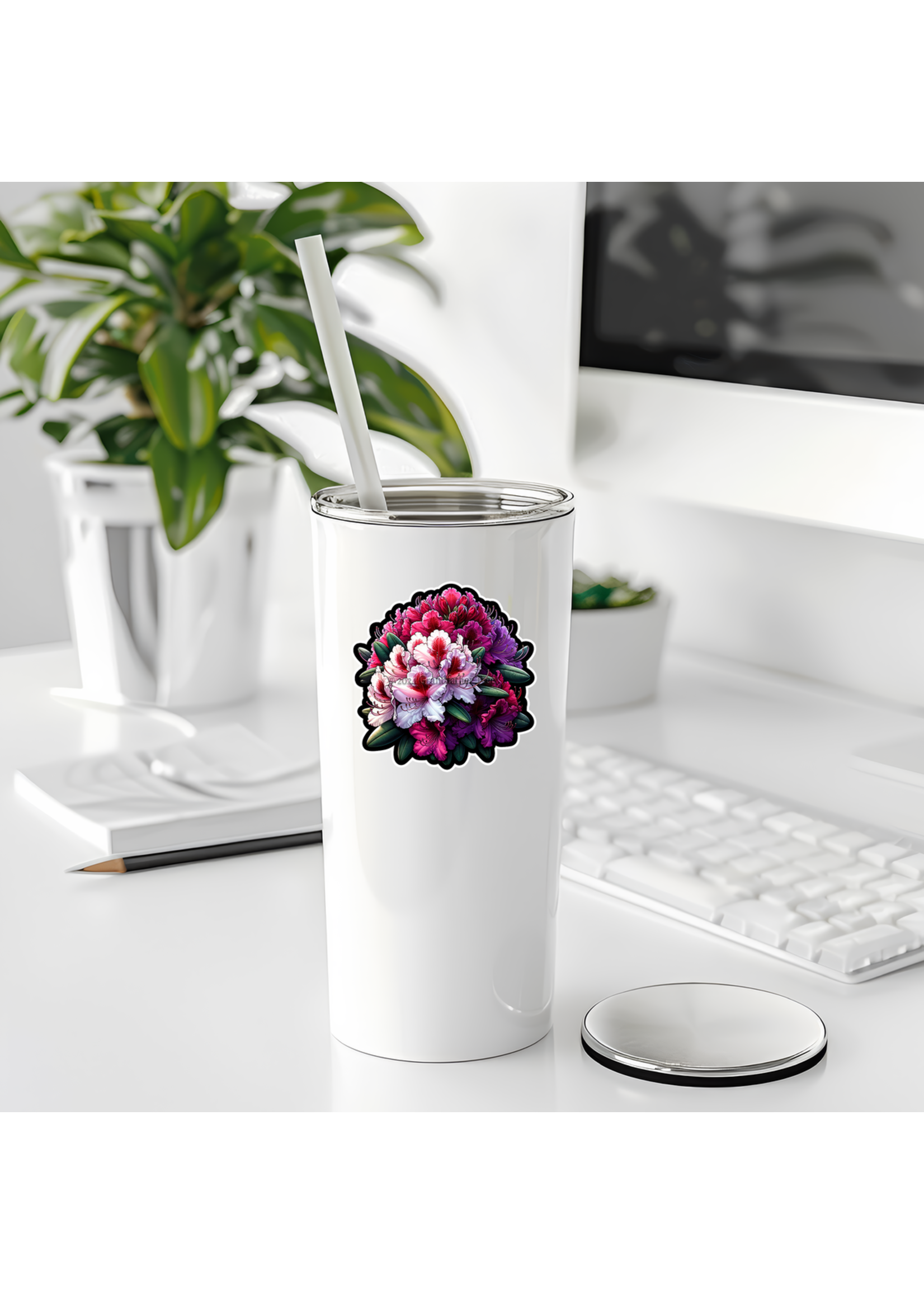 Sticker (Rhododendrons) 2"
