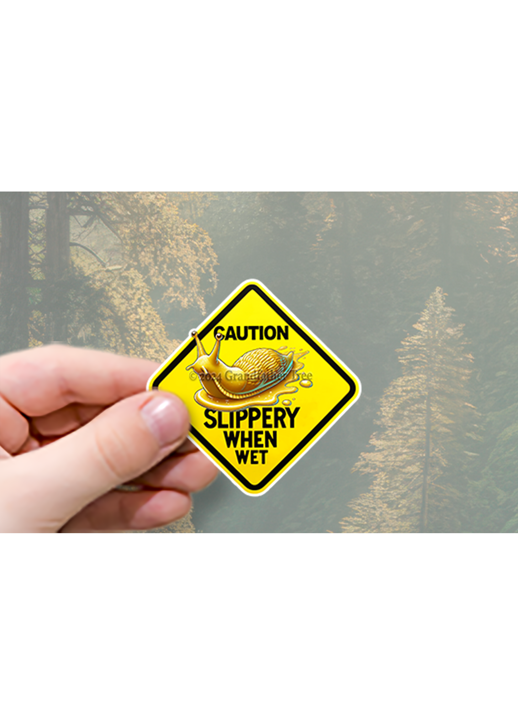 Sticker (Slippery Slug)