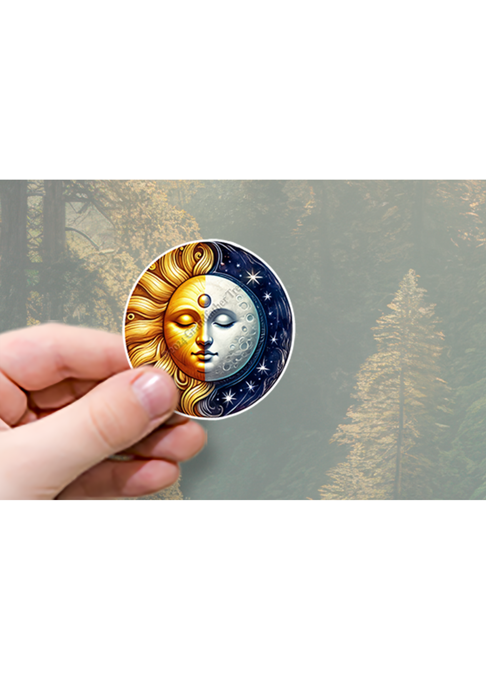 Sticker (Sun & Moon)