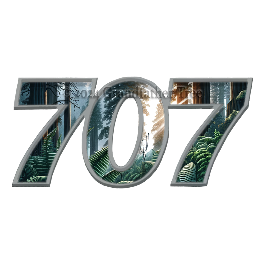 Sticker (707) - Grandfather Tree Gifts and More