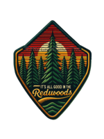 Sticker (All Good Redwoods) 3"