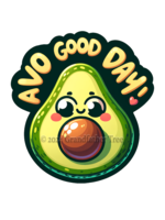 Sticker (Avo Good Day) 2"