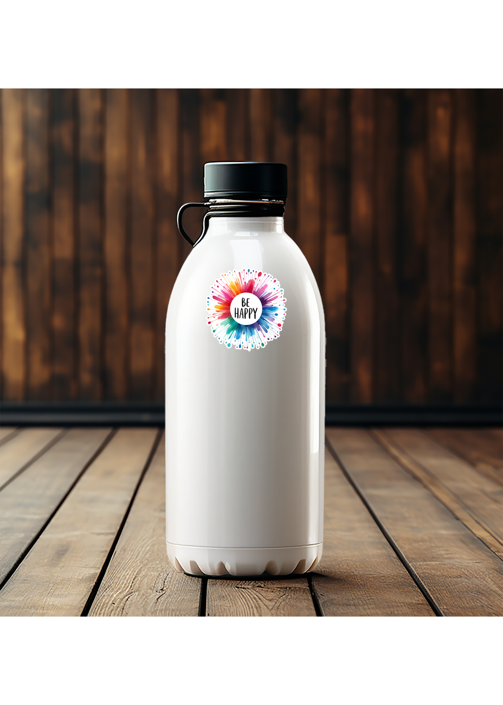 Sticker (Be Happy) 2"