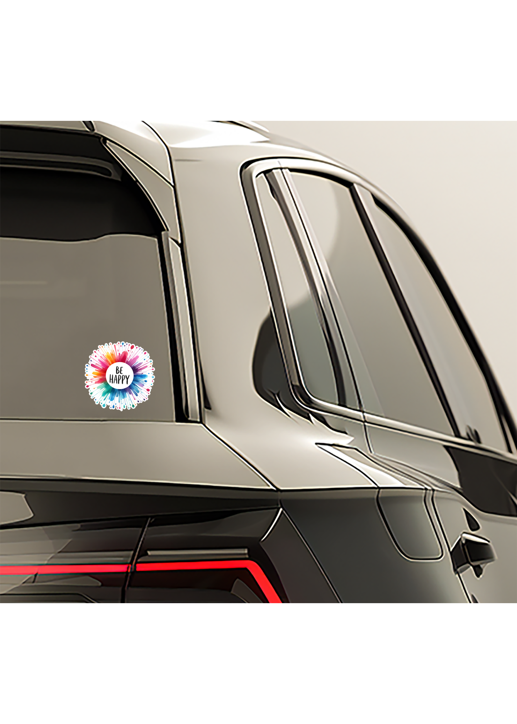 Sticker (Be Happy) 2"