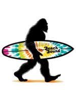 Sticker (Beach Bound Bigfoot) 3"