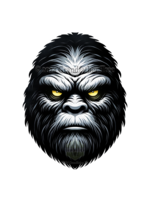 Sticker (Bigfoot Eyes) 4"