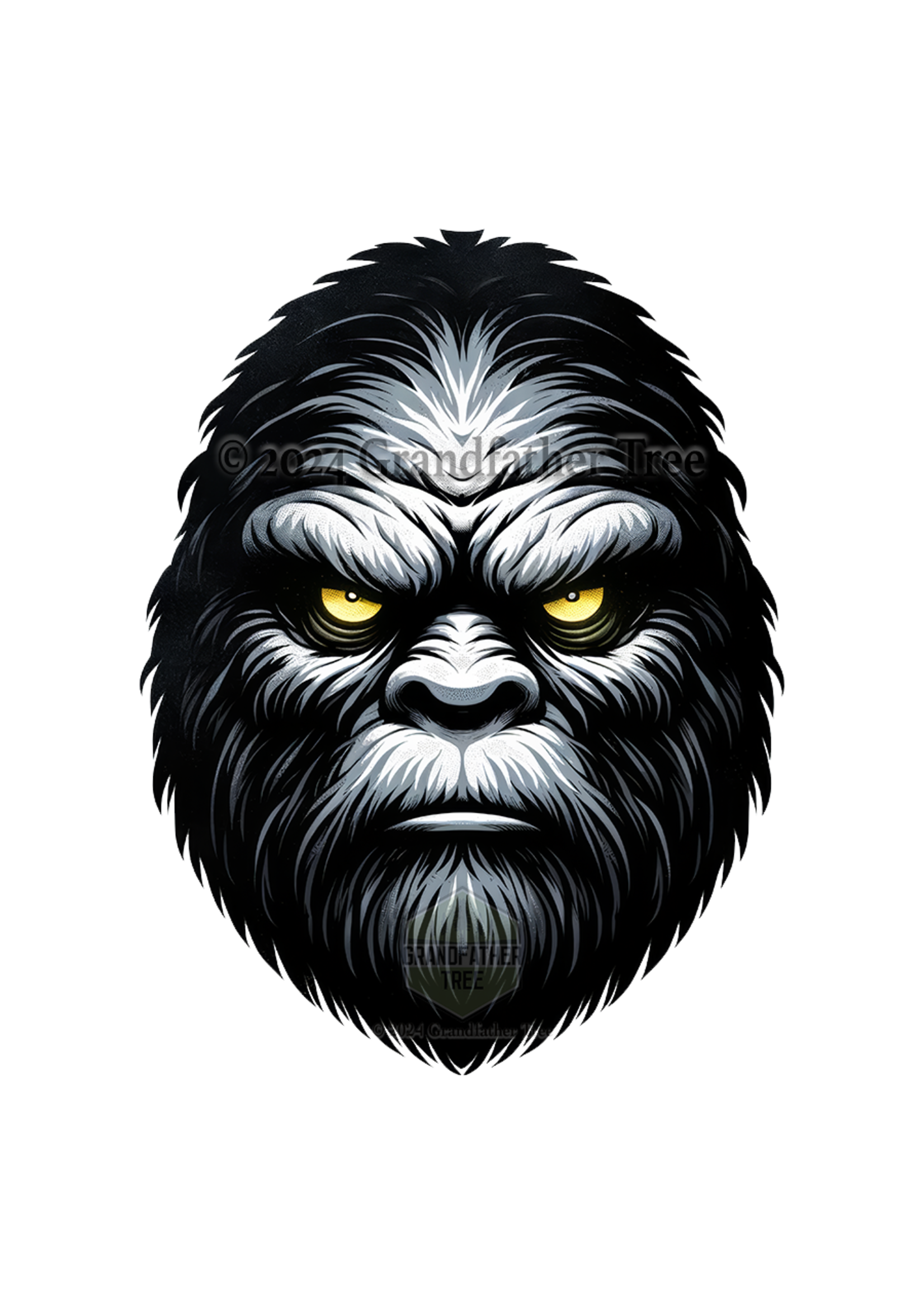Sticker (Bigfoot Eyes) 4"