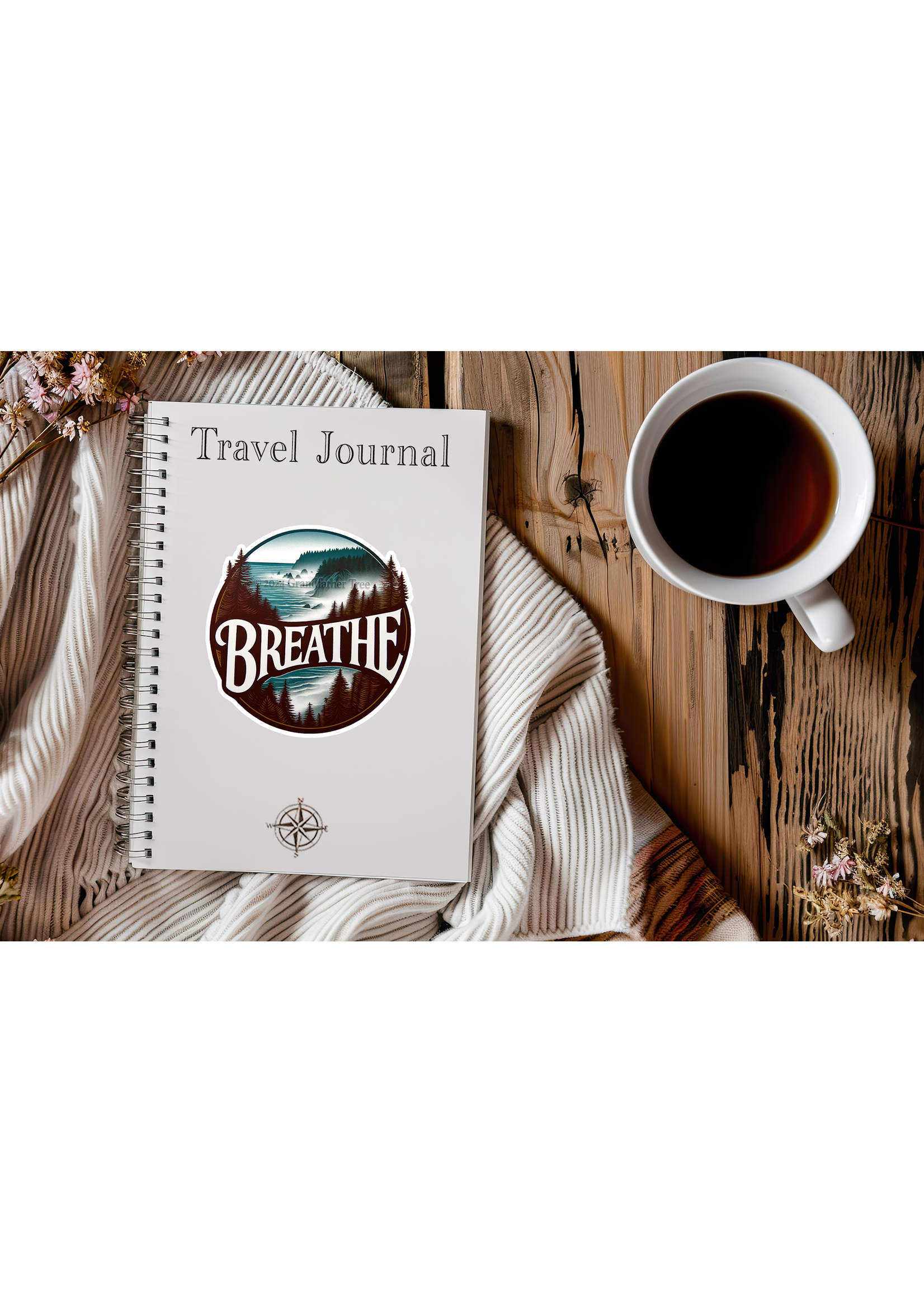 Sticker (Breathe - Redwood Coast) 3"