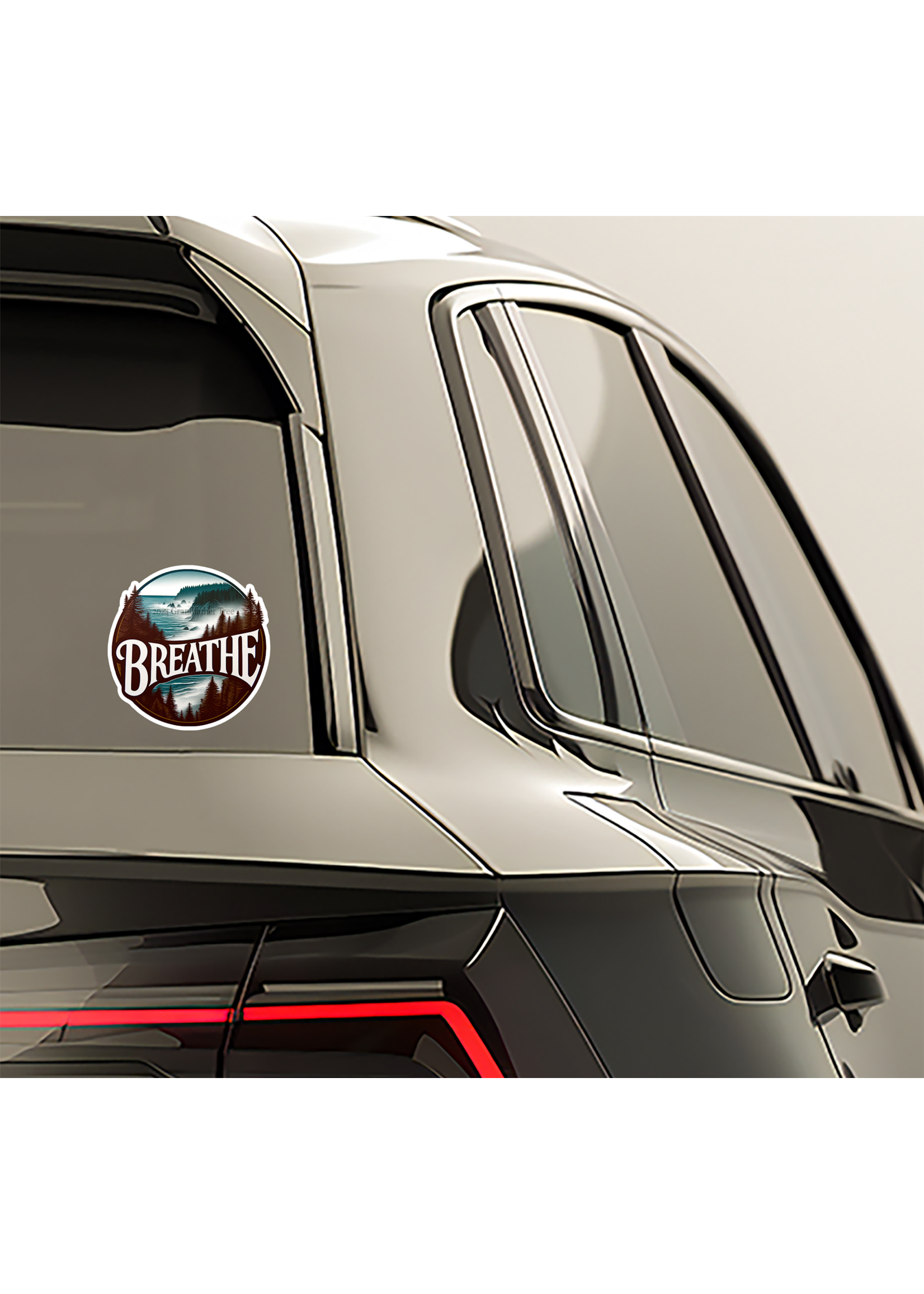 Sticker (Breathe - Redwood Coast) 3"