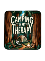Sticker (Camping Therapy) 3"