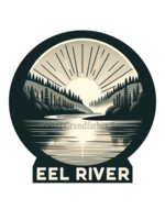 Sticker (Eel River Sunrise) 2"