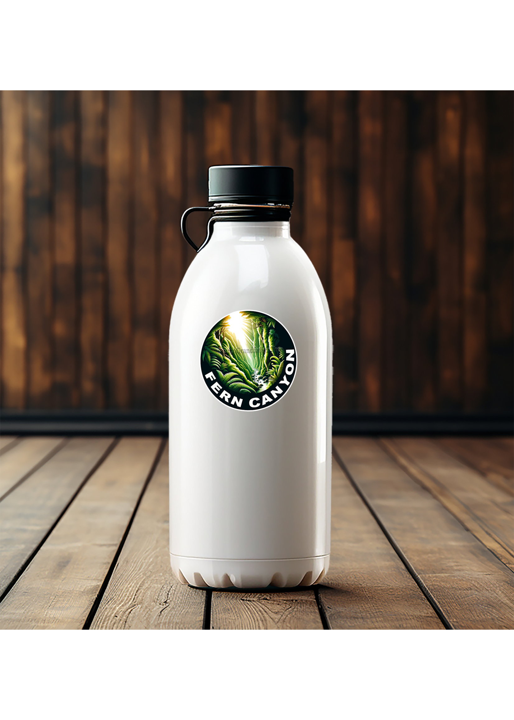 Sticker (Fern Canyon - Round)
