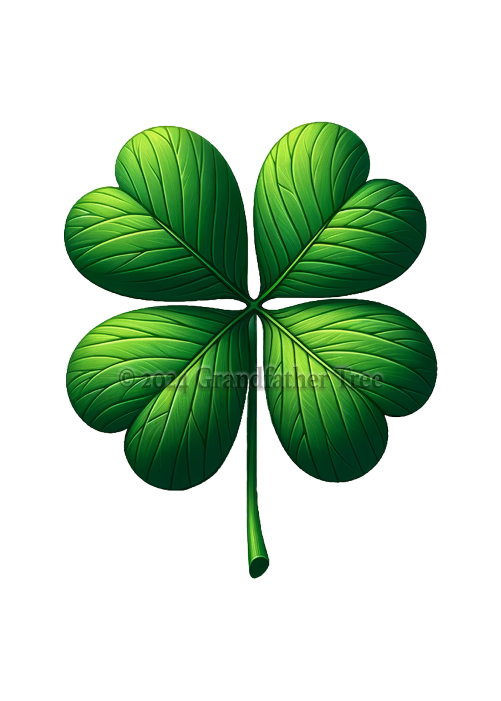 Sticker (Four-Leaf Clover) 2”