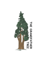 Sticker (Grandfather Tree - Line Art)