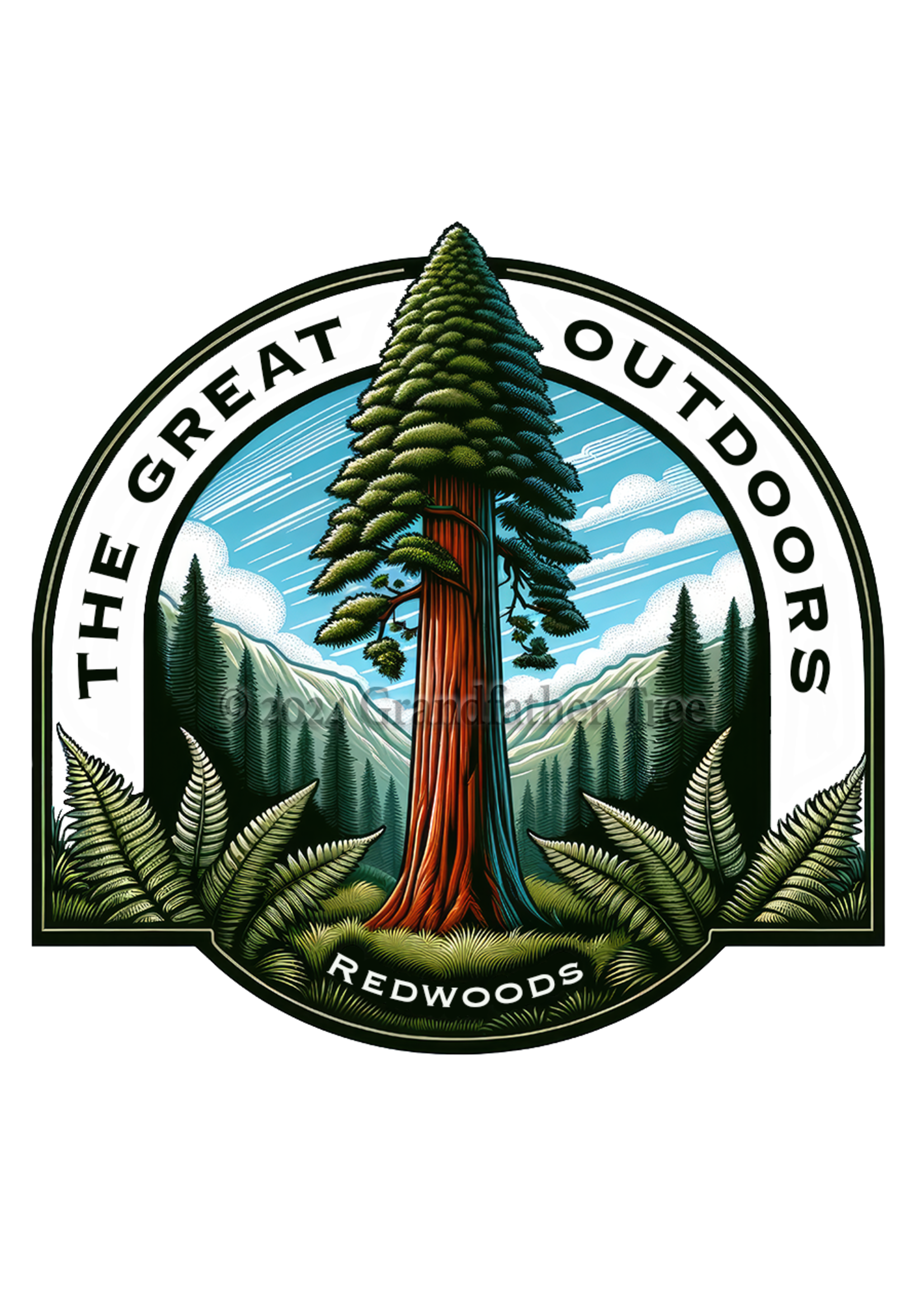 Sticker (Great Outdoors) 3"