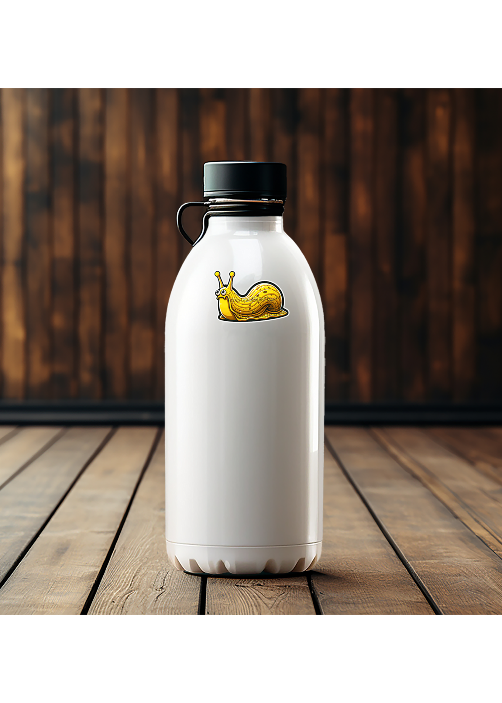Sticker (Happy Banana Slug)