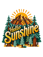 Sticker (Hello Sunshine) 2"