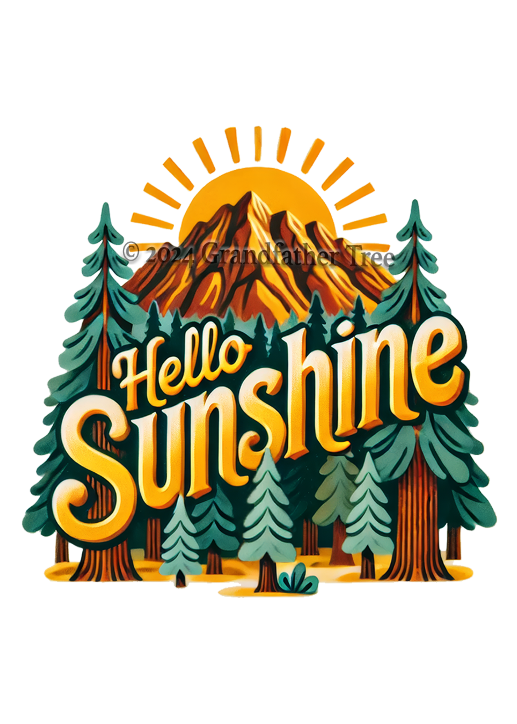 Sticker (Hello Sunshine) 2"
