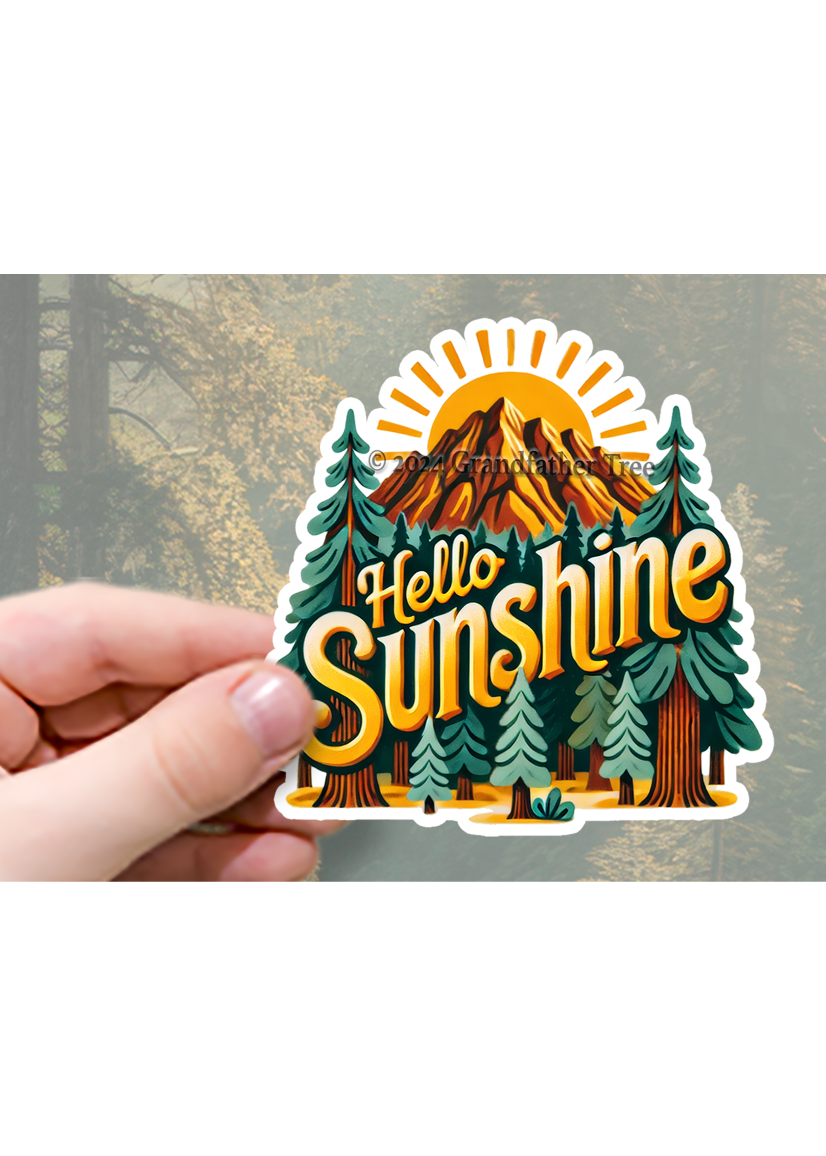 Sticker (Hello Sunshine) 2"