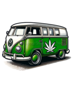 Sticker (Hemp Bus) 3"