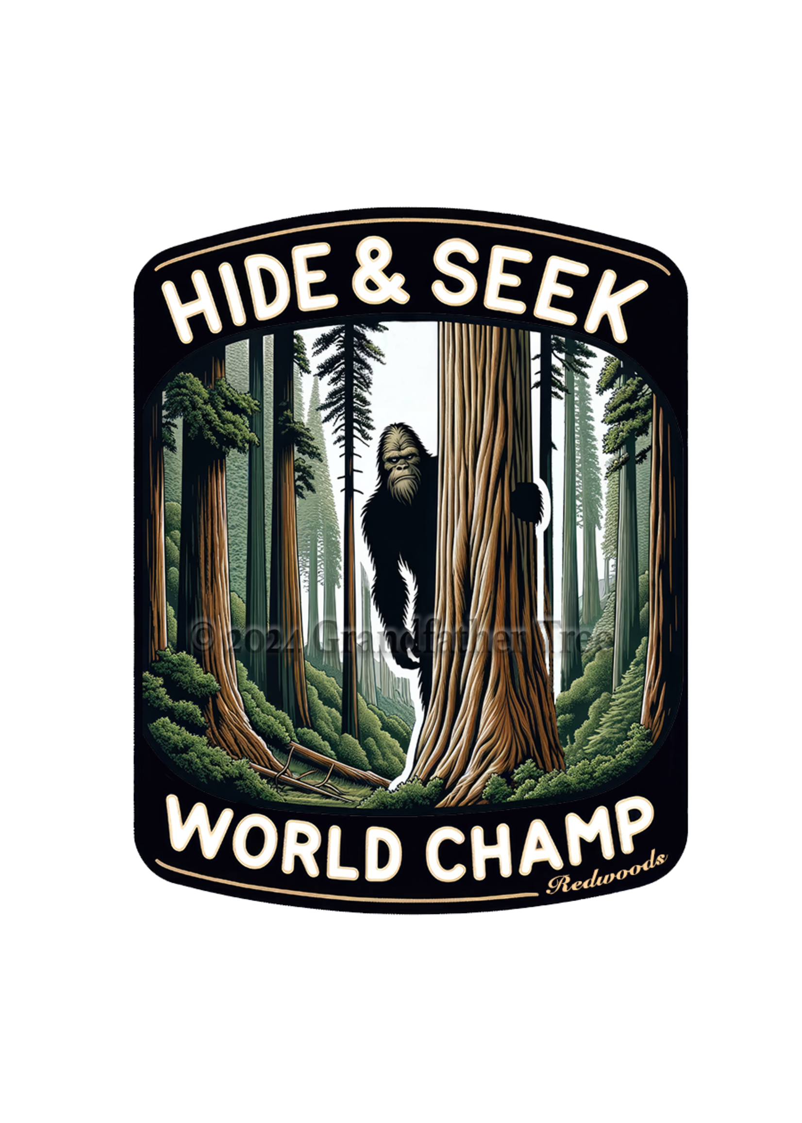 Sticker (Hide & Seek Champ) 3"