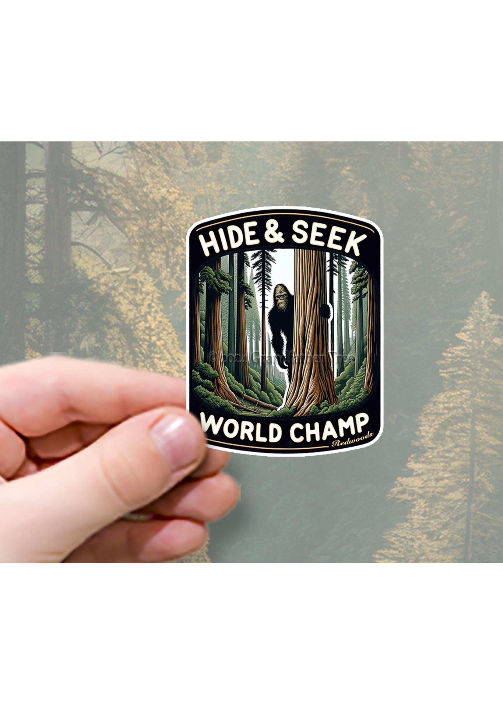 Sticker (Hide & Seek Champ) 3"