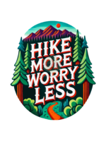 Sticker (Hike More) 3"