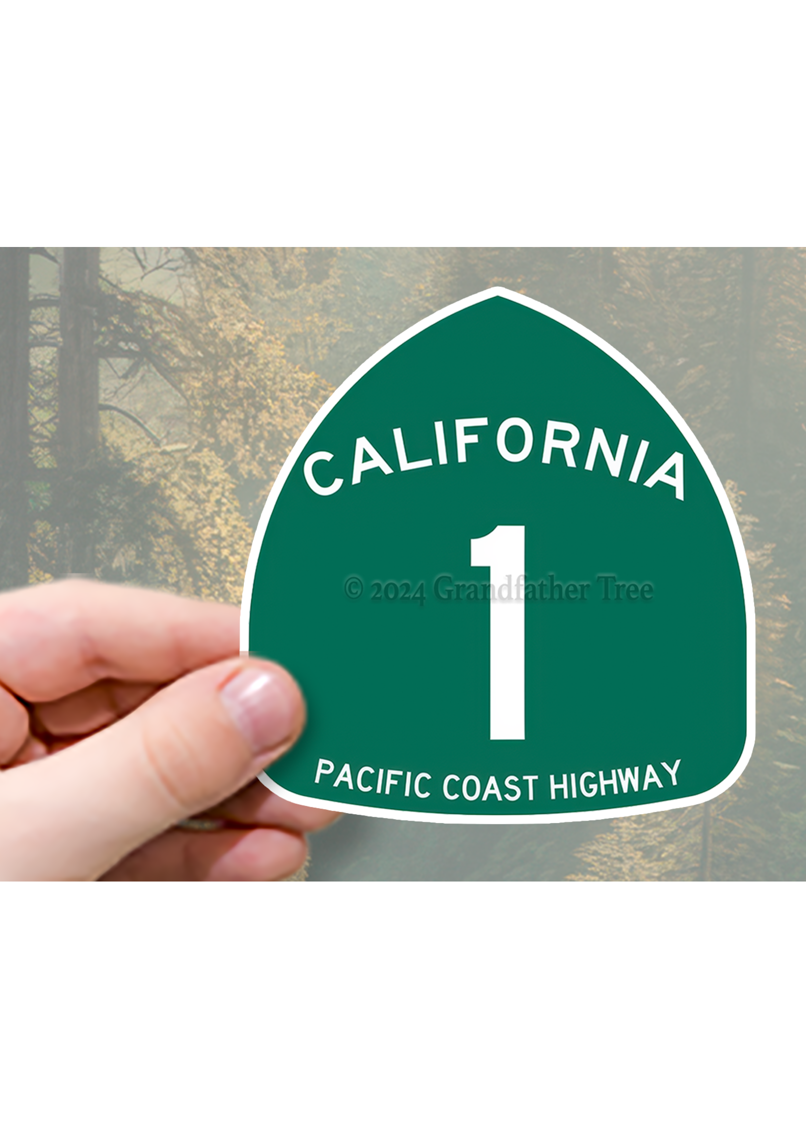 Sticker (Hwy 1)