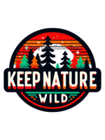 Sticker (Keep Nature Wild) 4"