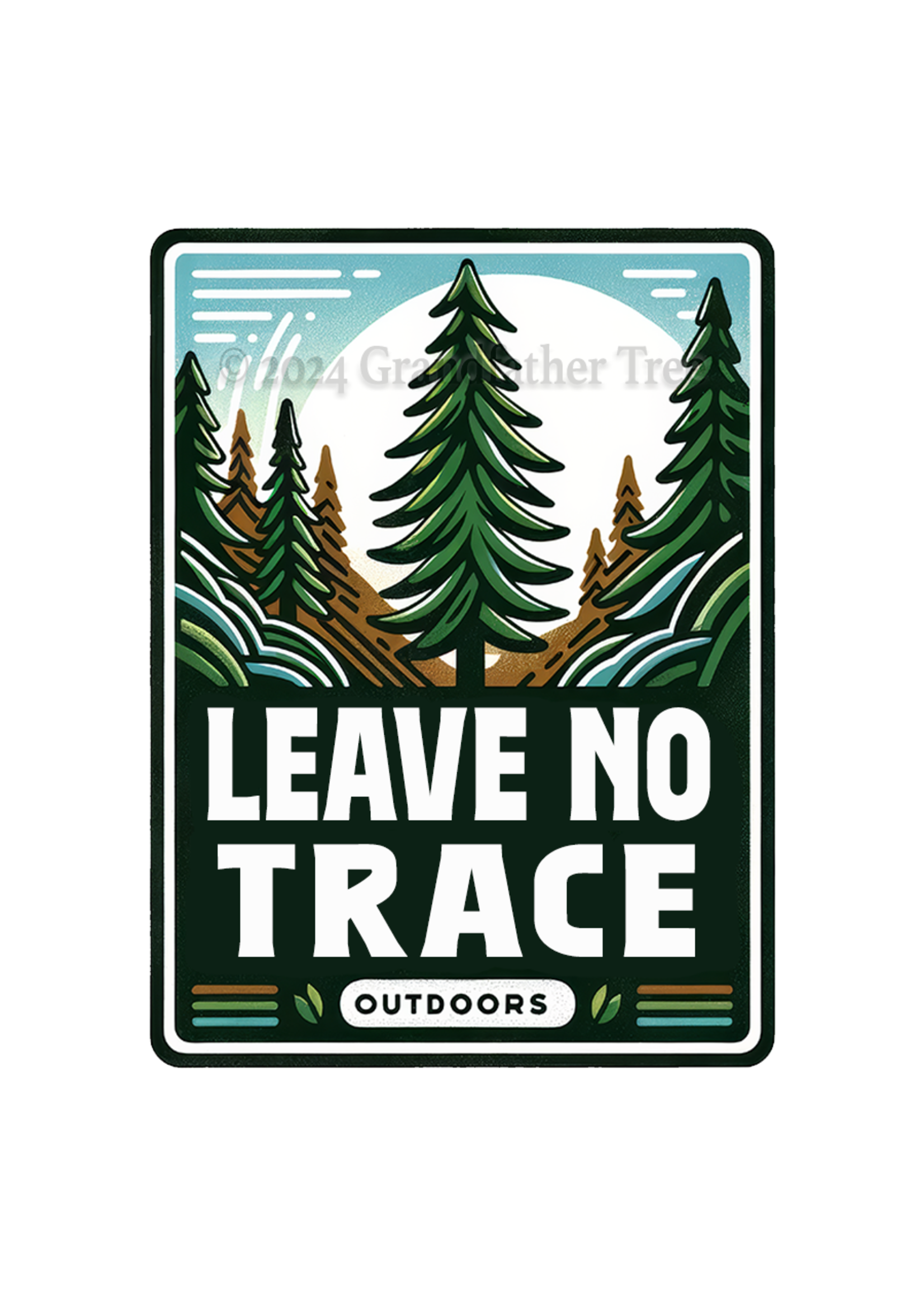 Sticker (Leave No Trace) 2”