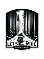 Sticker (Let's Ride) 3"