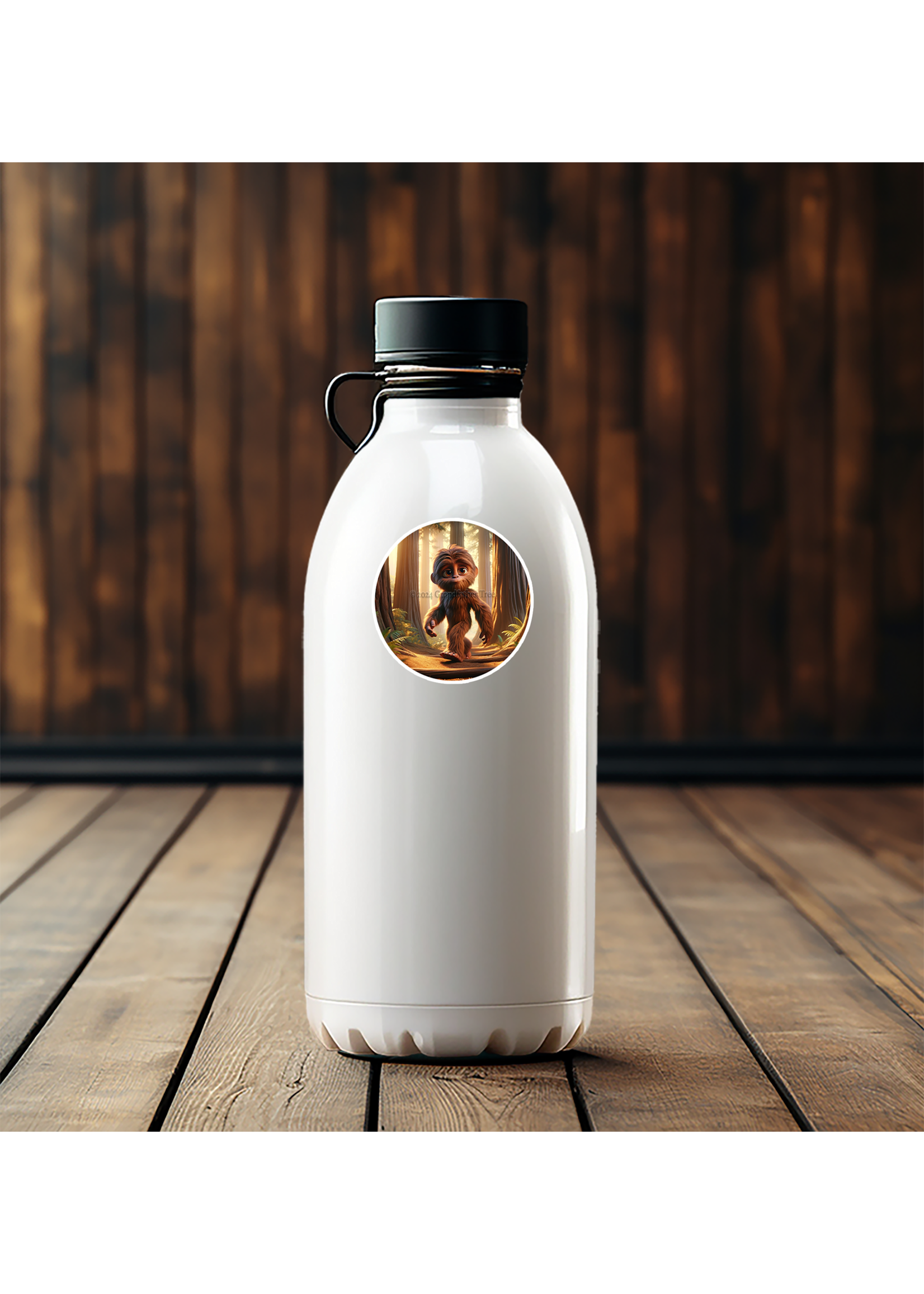 Sticker (Littlefoot in Redwoods) 2"