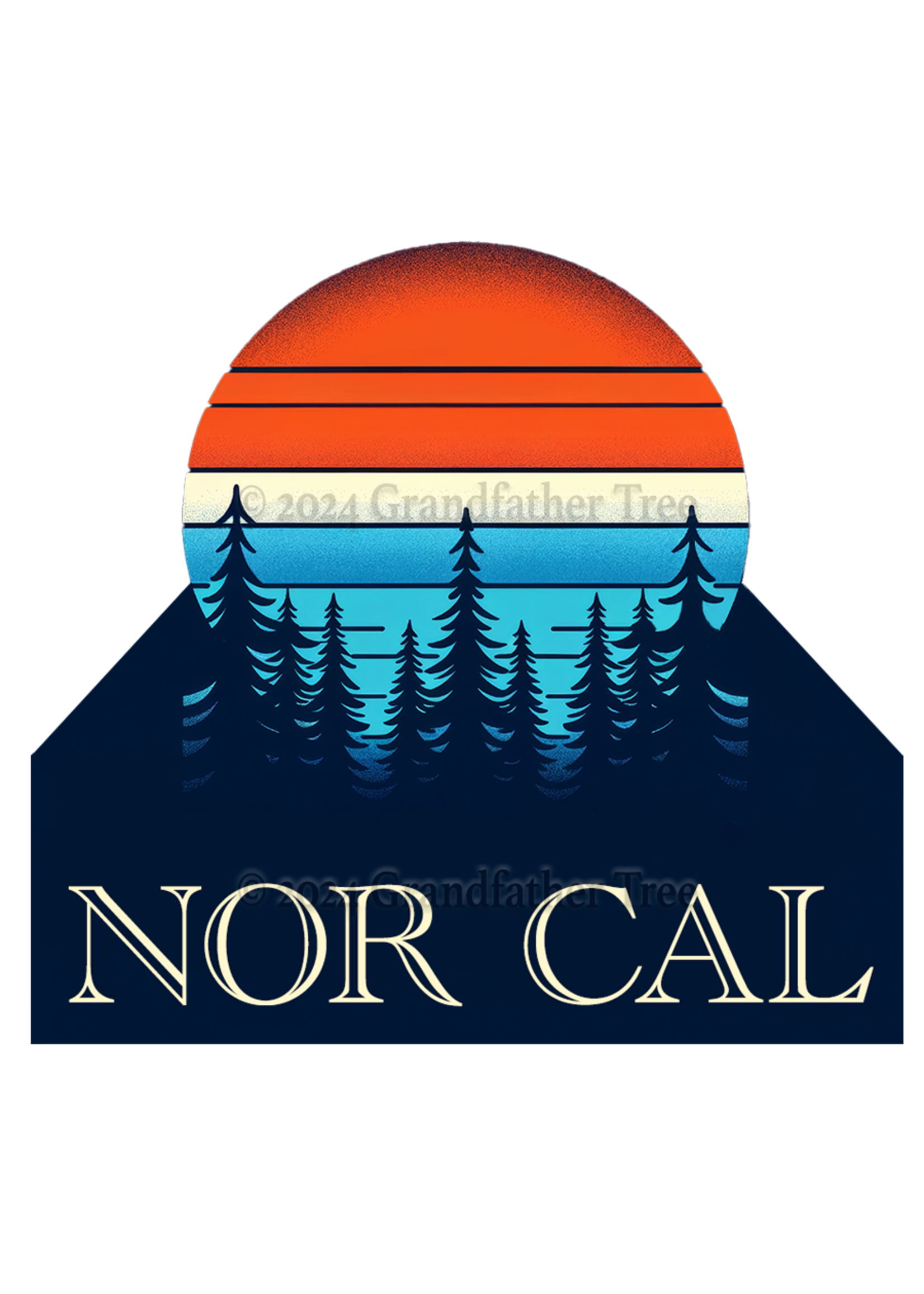 Sticker (NorCal) 3"