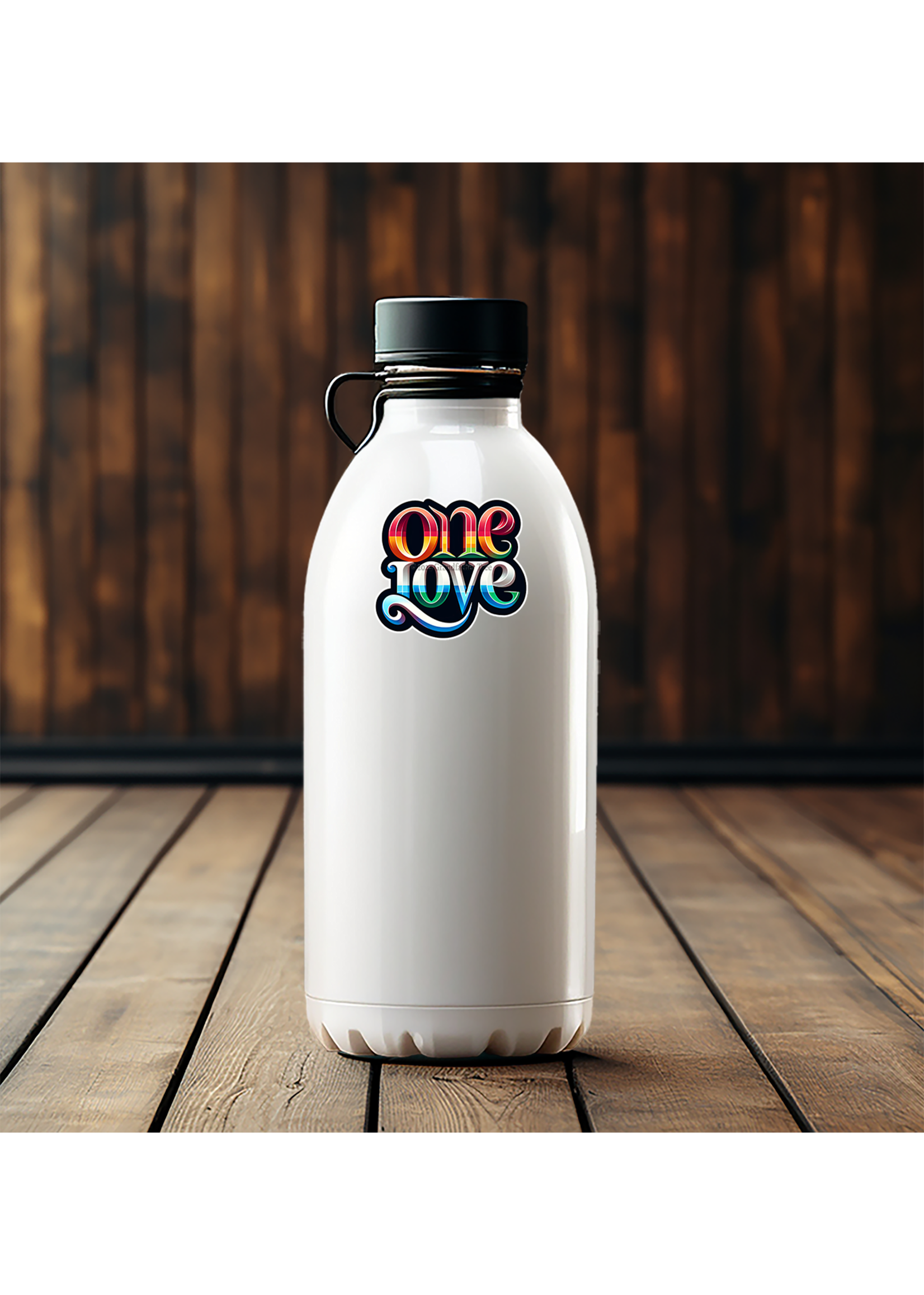 Sticker (One Love) 4"