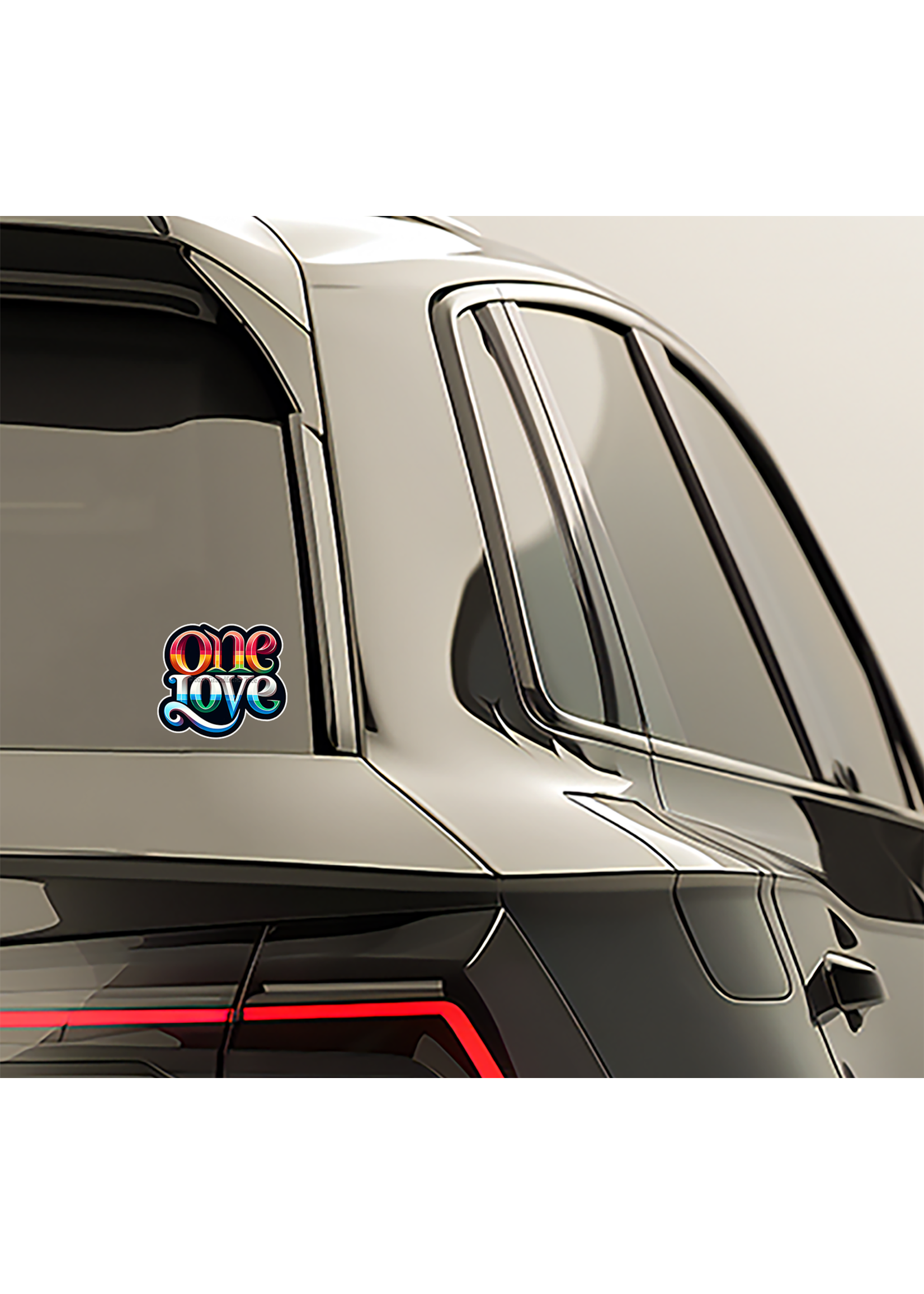 Sticker (One Love) 4"