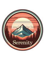 Sticker (Redwood Serenity) 2”