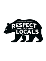 Sticker (Respect Locals - Bears) 2”