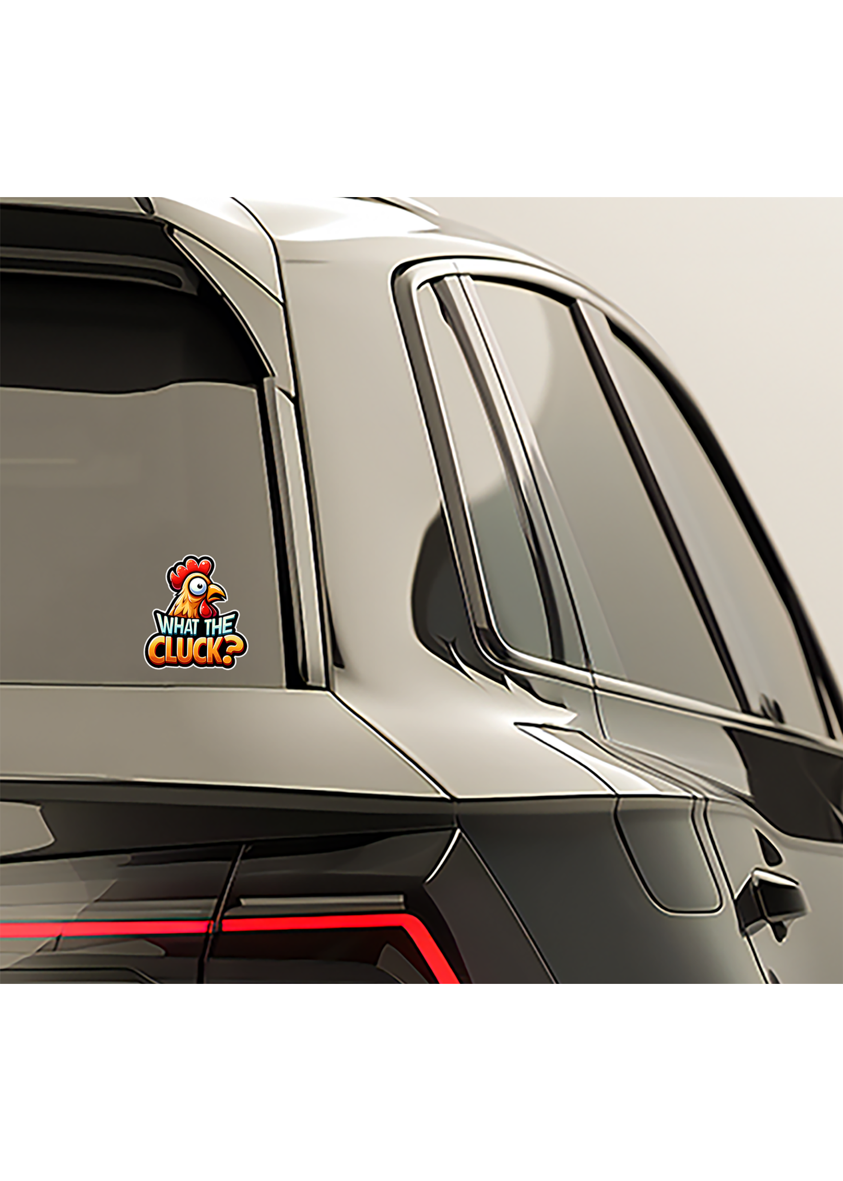 Sticker (What the Cluck) 2"
