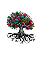 Sticker (Tree of Life) 2"