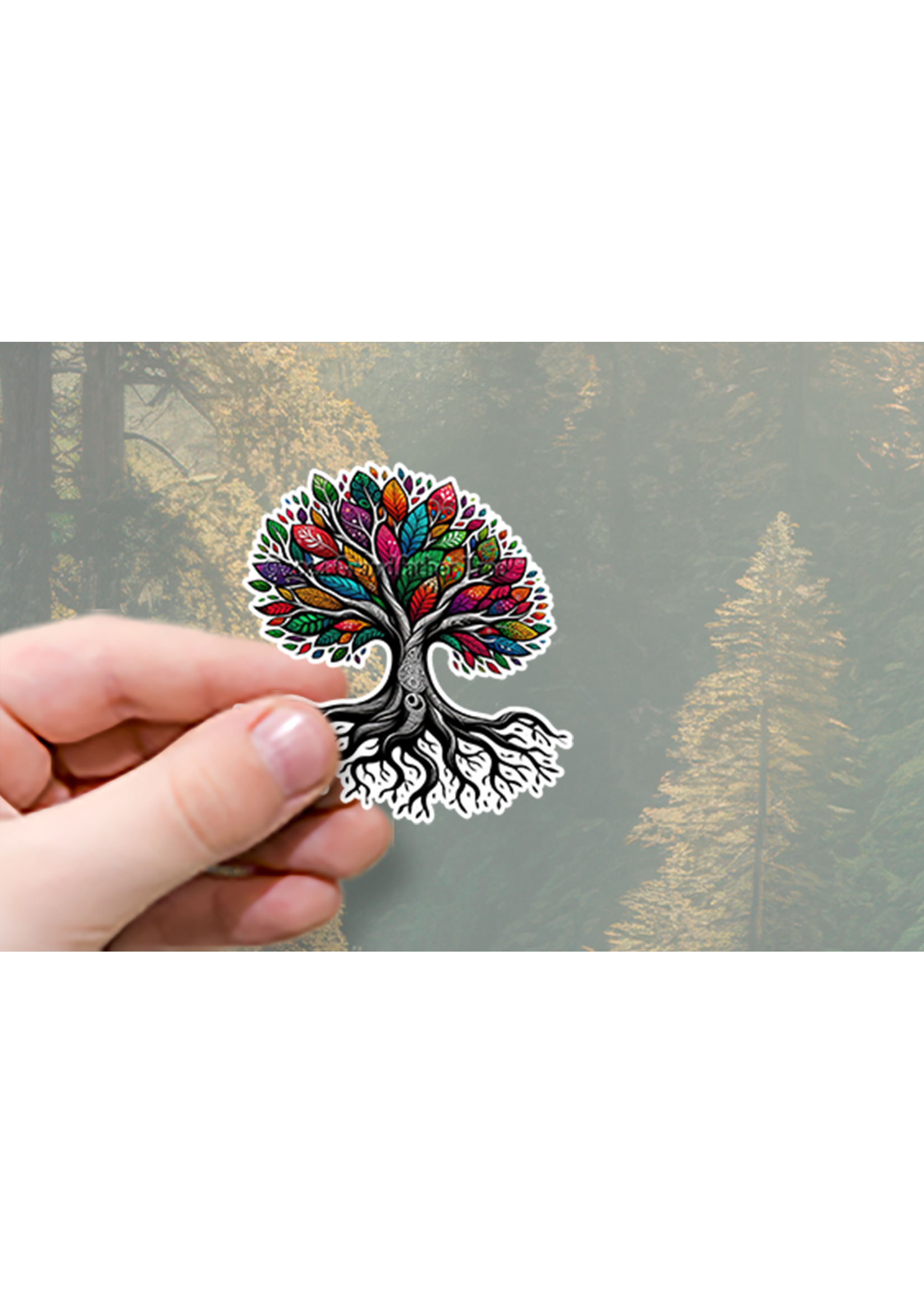 Sticker (Tree of Life) 2"