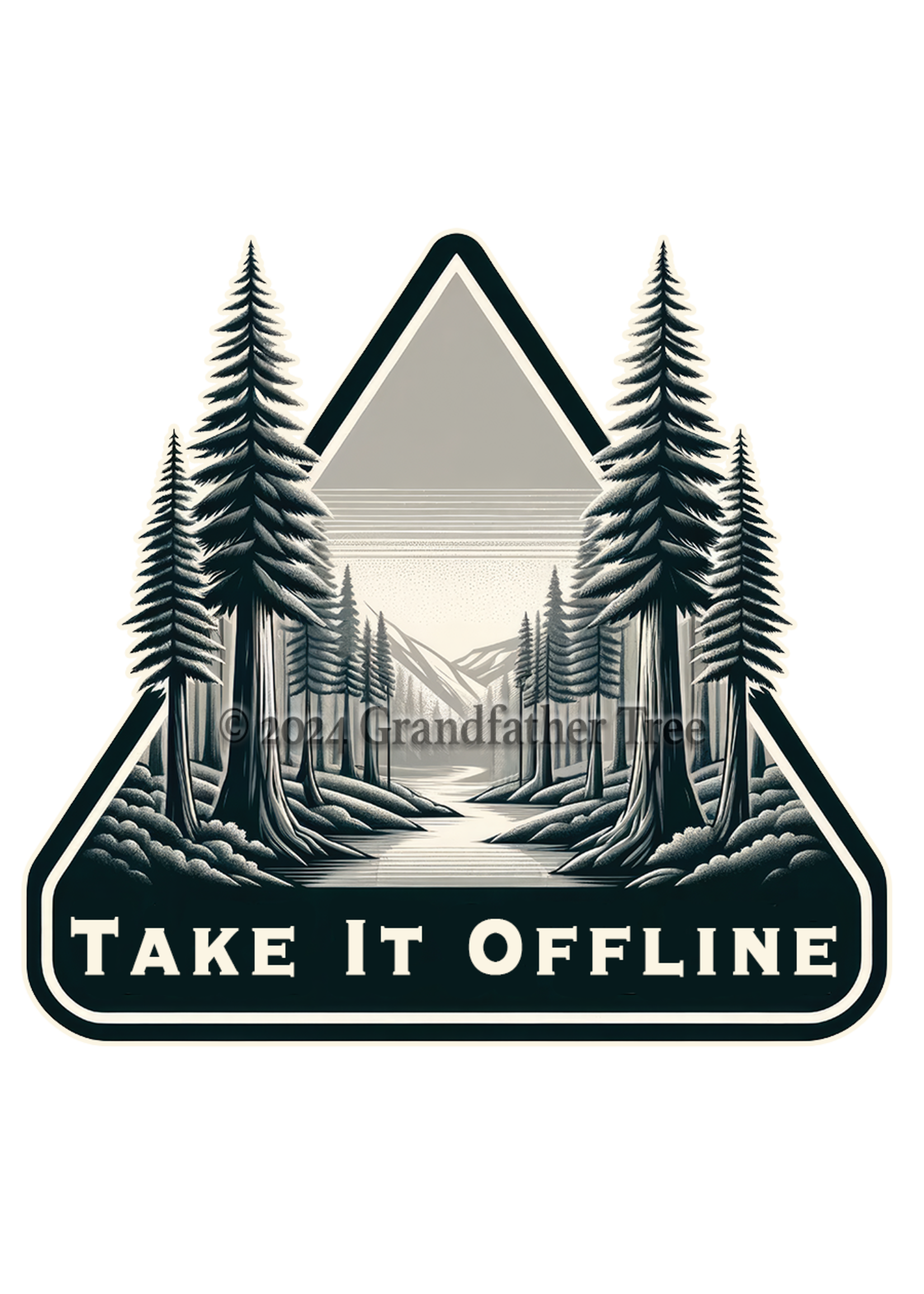 Sticker (Take it Offline) 3"