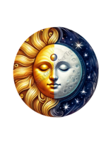 Sticker (Sun & Moon)