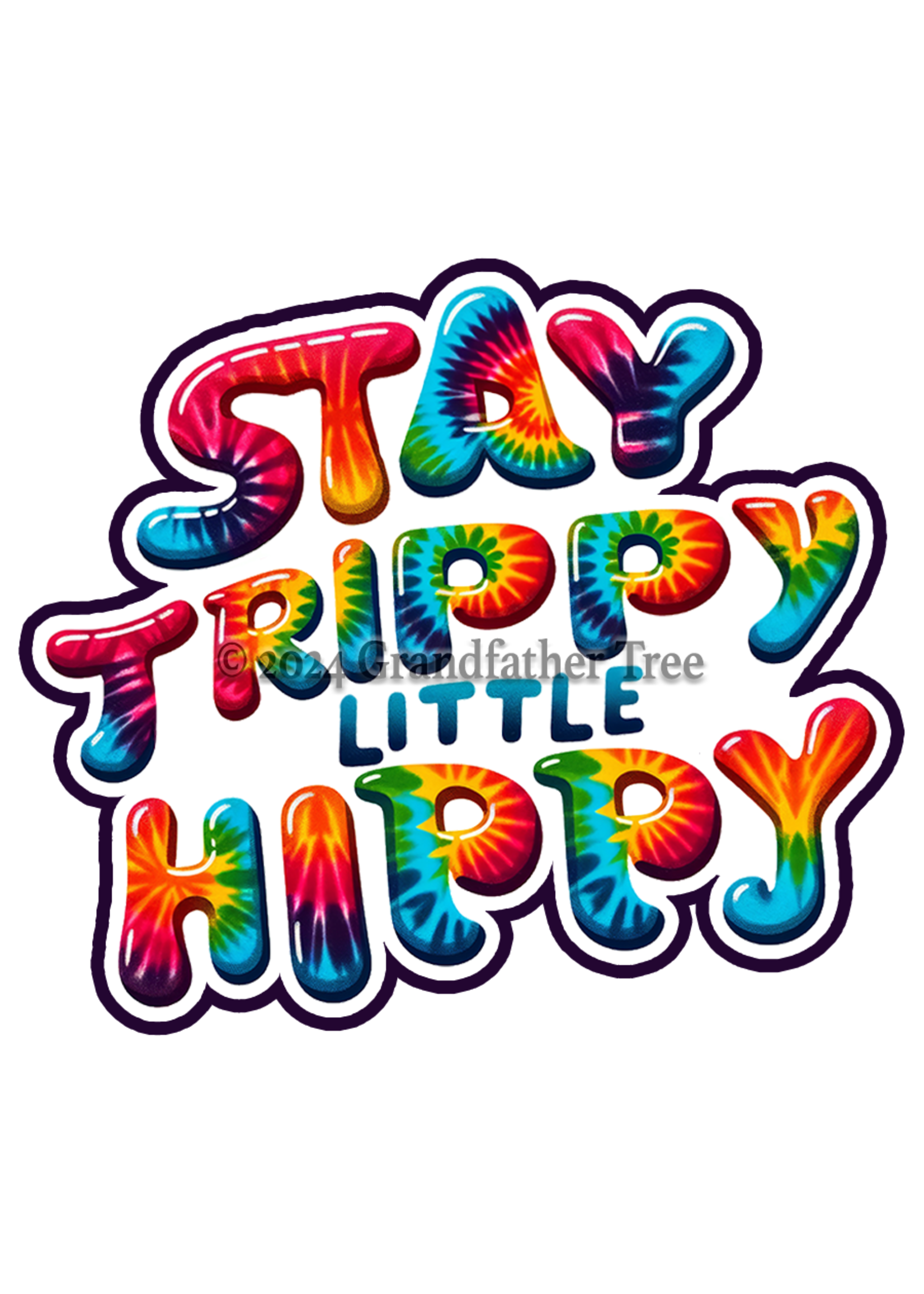 Sticker (Stay Trippy) 4"