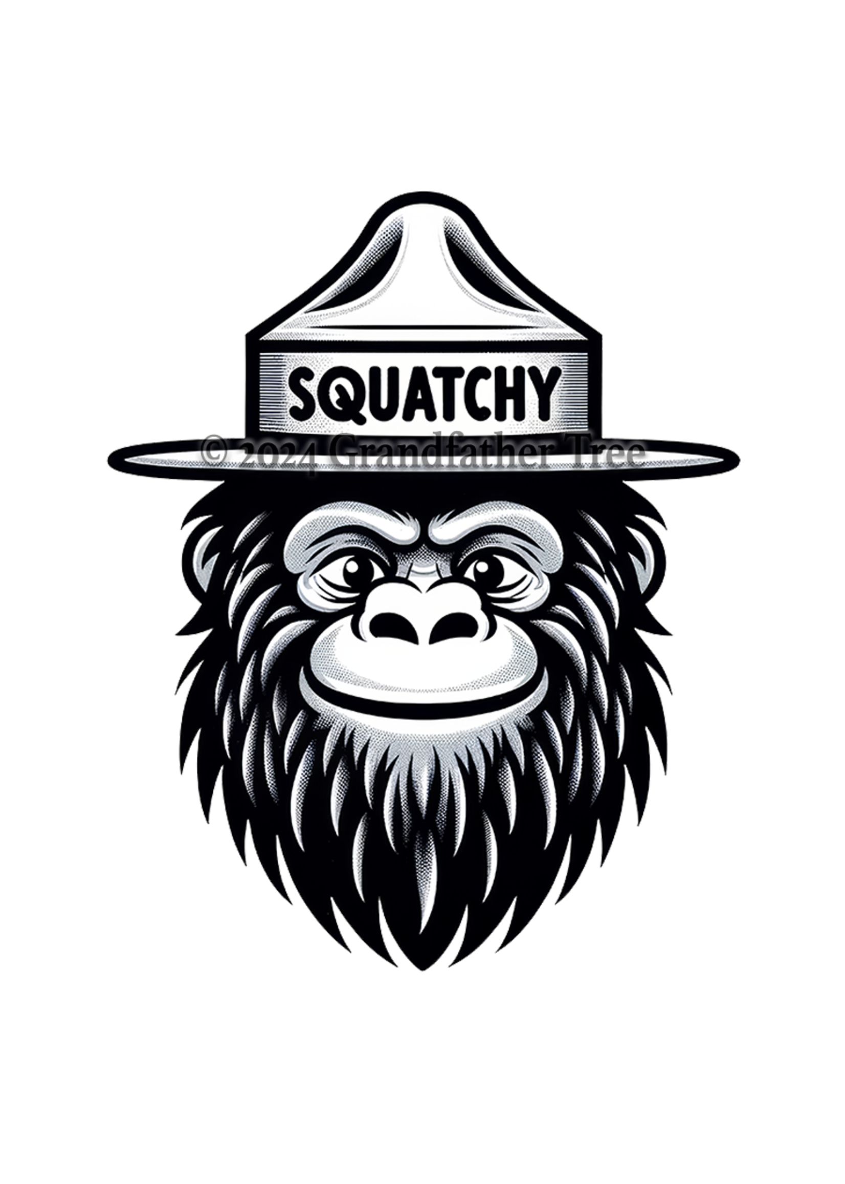 Sticker (Squatchy) 2"